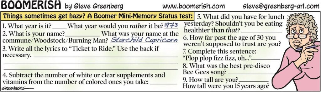 a close-up of a questionnaire