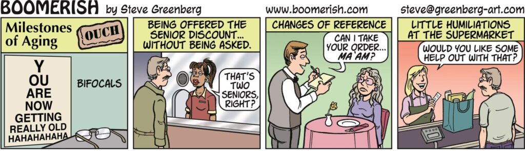 cartoon of a cartoon of a man and a woman