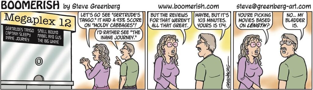 cartoon a cartoon of a man and woman talking