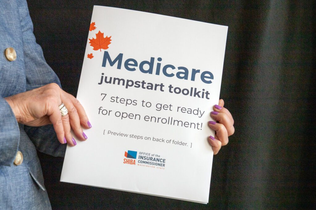 Photo of hands holding Medicare Jumpstart Toolkit
